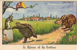 lievre et tortue time